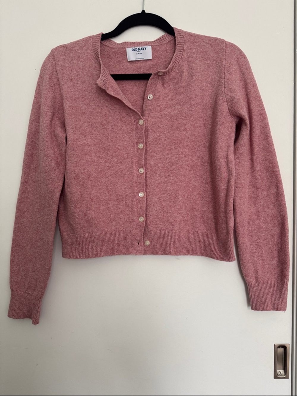 Old navy cropped cardigan sweater